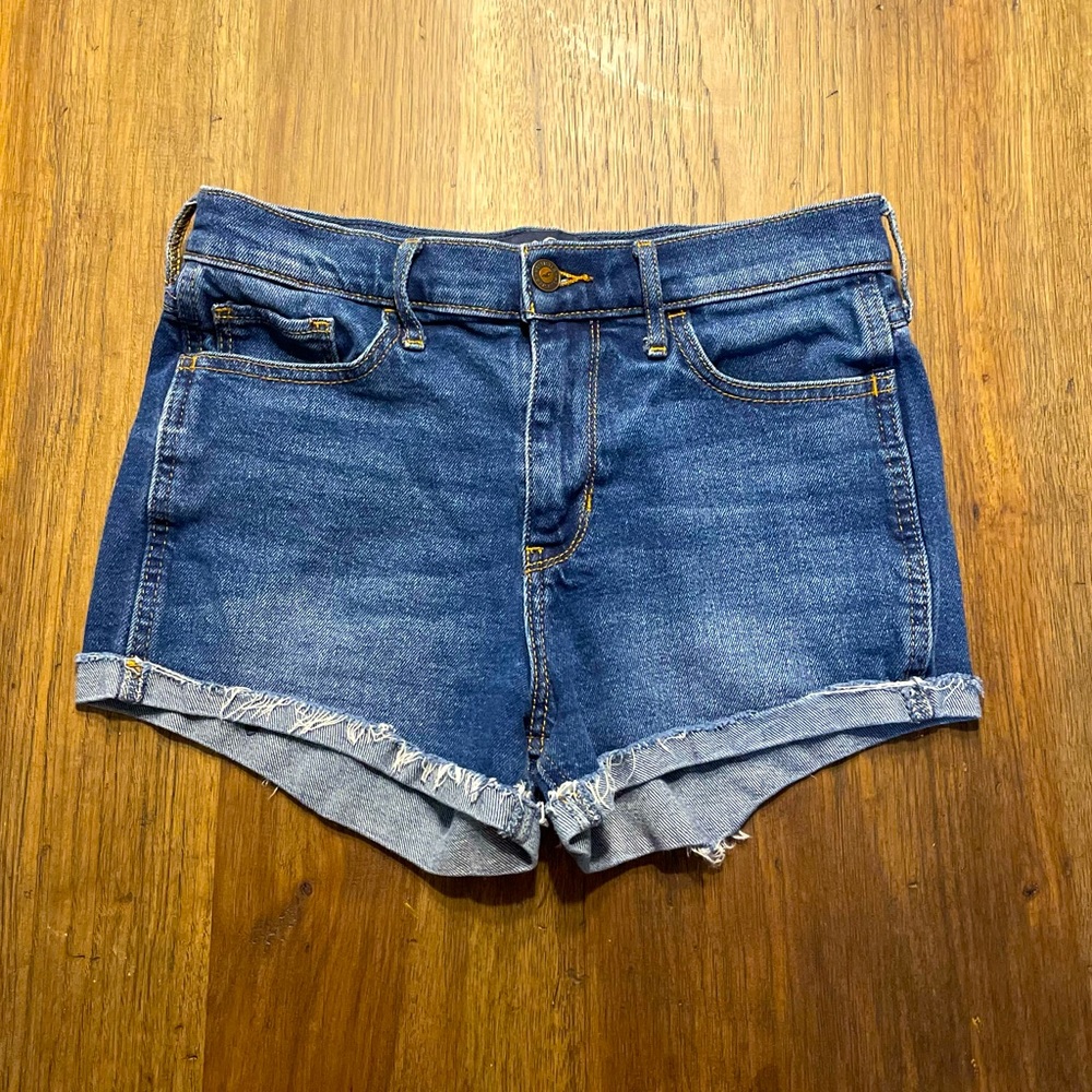 Hollister High Rise Jean Short Size 5